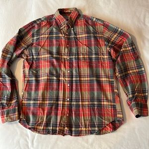 XL Gant Fall/Winter Madras Shirt